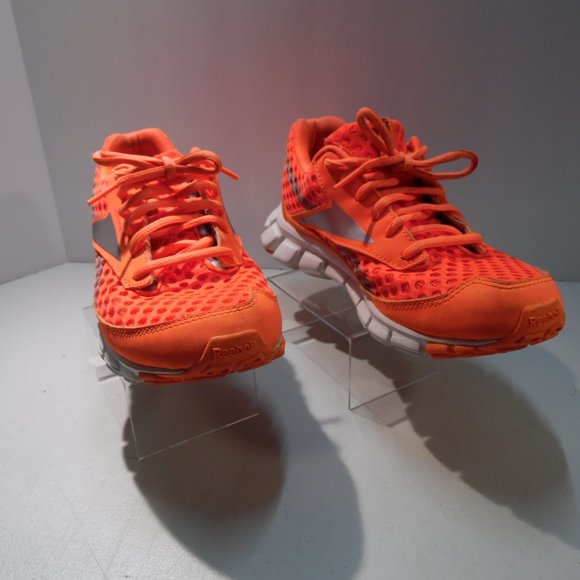 Women's Size 6 Reebox Orange RealFlex SmoothFlex - Picture 2 of 16